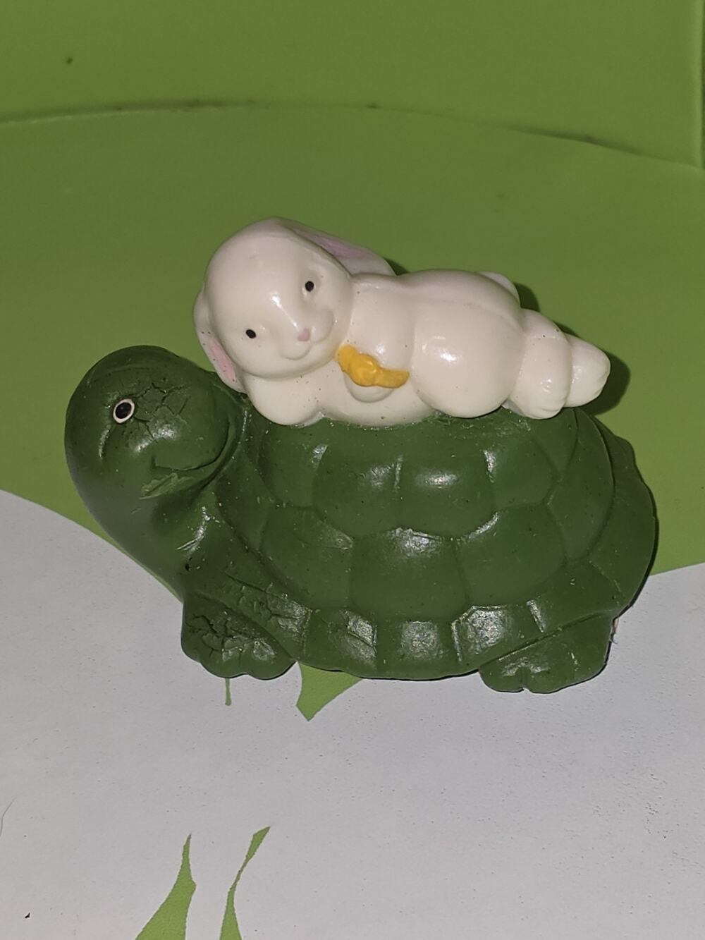 Vtg Avon Woodland Charmers Rabbit Turtle Mini Pomander 1982 Decor Collectible
